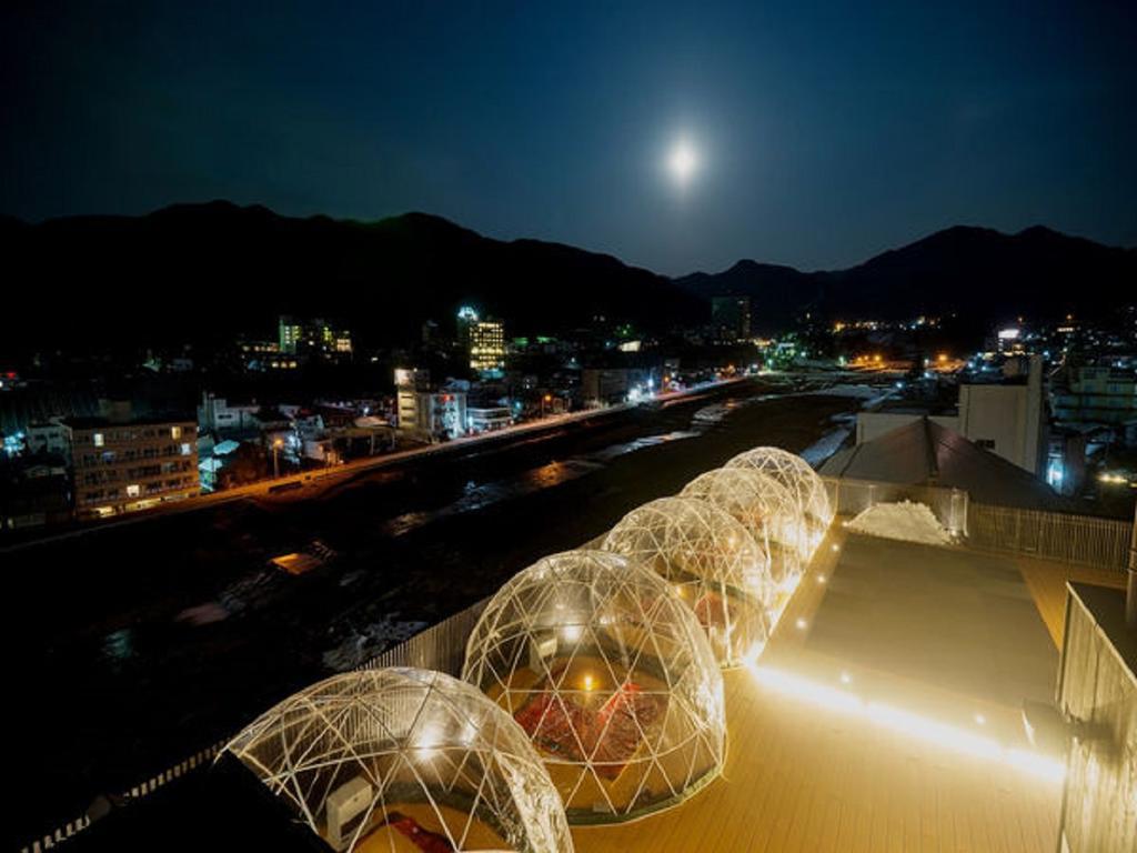 Aburaya Tousen Hotel Yamanouchi  Ngoại thất bức ảnh